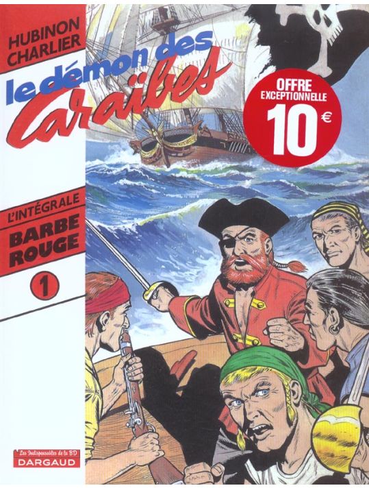 Barbe Rouge intégrale tome 1 - le démon des caraïbes main product photo