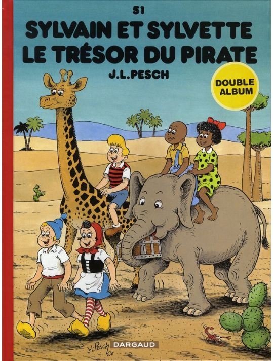Sylvain et sylvette tome 51 - le trésor du pirate main product photo