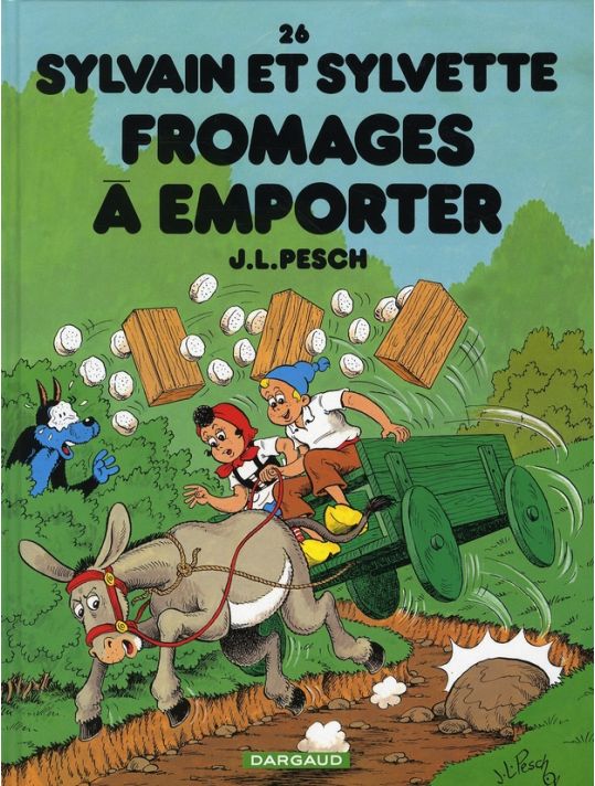 Sylvain et sylvette tome 26 - fromages à emporter main product photo