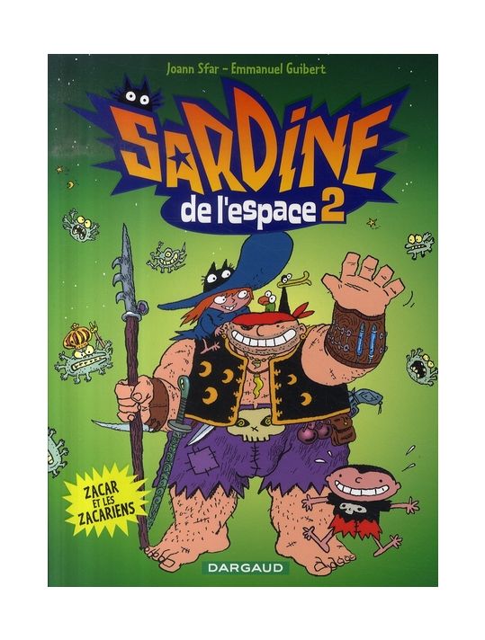 Sardine de l'espace tome 2 - zacar et les zacariens main product photo