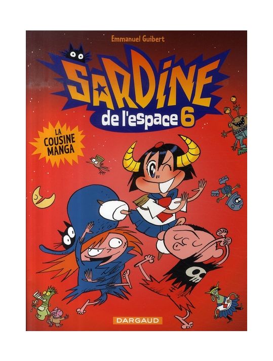 Sardine de l'espace tome 6 - la cousine manga main product photo