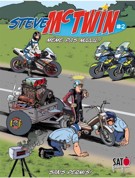 steve mac twin tome 2 - même pas maaal ! Sans permis ! main product photo