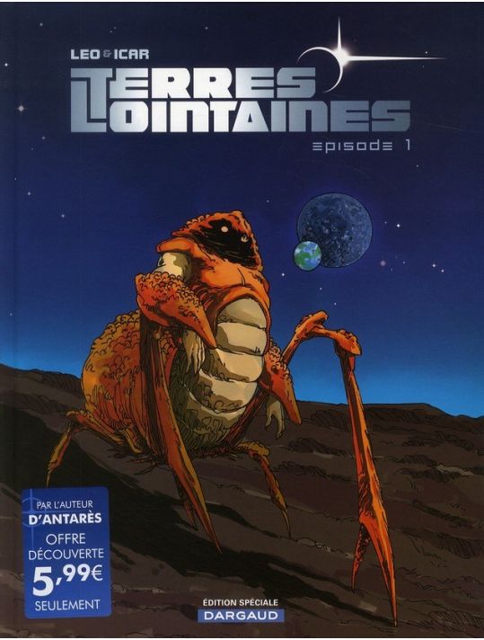 terres lointaines tome 1 - prix promo à 5,99 € main product photo