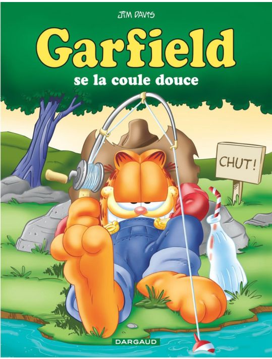 garfield tome 27 - garfield se la coule douce main product photo