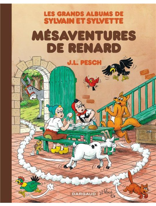 Sylvain & Sylvette - intégrale tome 5 - mésaventures de Renard main product photo