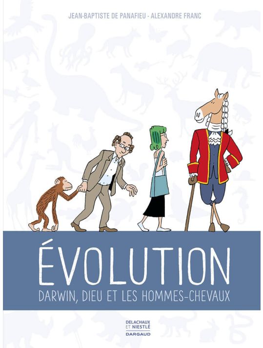 Évolution - Darwin, dieu et les hommes chevaux main product photo