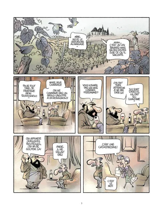 Palmer dans le rouge