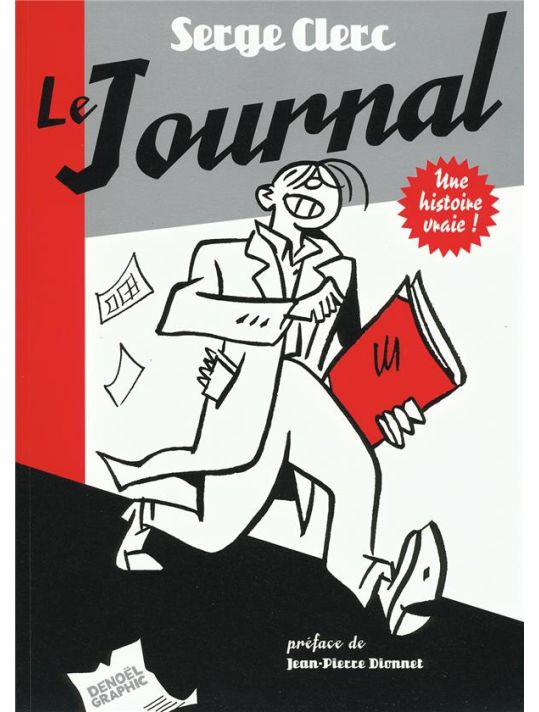 le journal ; une histoire vraie main product photo