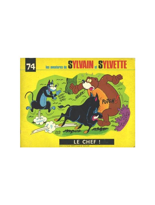 Sylvain et Sylvette (03-série : Fleurette nouvelle série) tome 74 - Le Chef (éd. 1975) main product photo