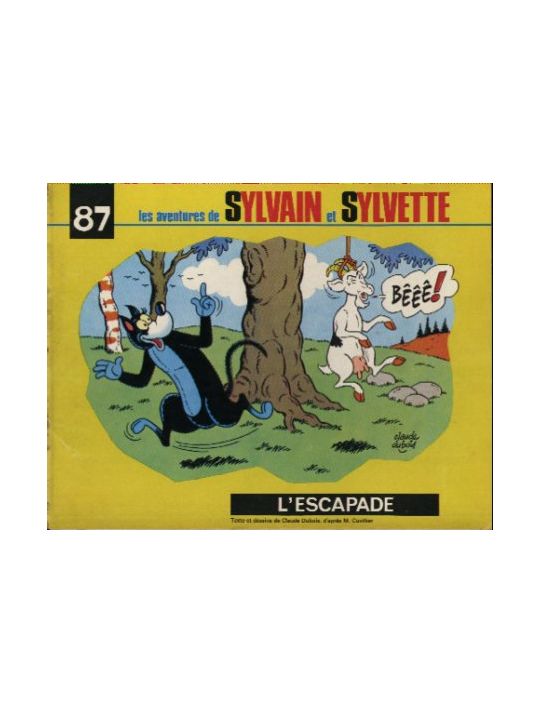 Sylvain et Sylvette (03-série : Fleurette nouvelle série) tome 87 - L'escapade (éd. 1977) main product photo