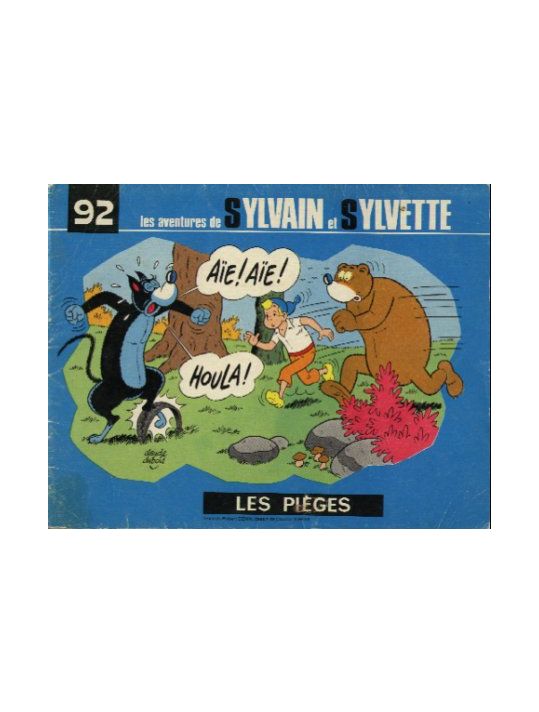Sylvain et Sylvette (03-série : Fleurette nouvelle série) tome 92 - Les pièges (éd. 1978) main product photo