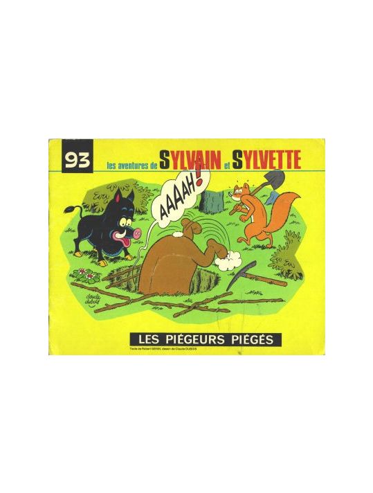 Sylvain et Sylvette (03-série : Fleurette nouvelle série) tome 93 - Les piégeurs piégés (éd. 1978) main product photo