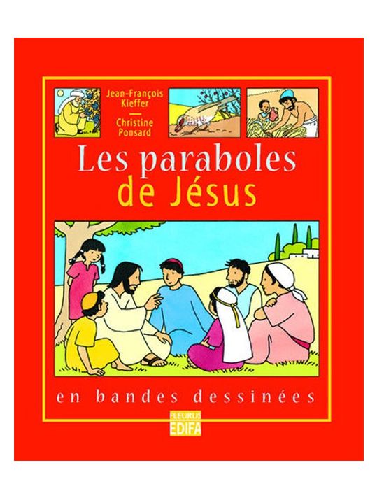 les paraboles de jésus en bandes dessinées main product photo