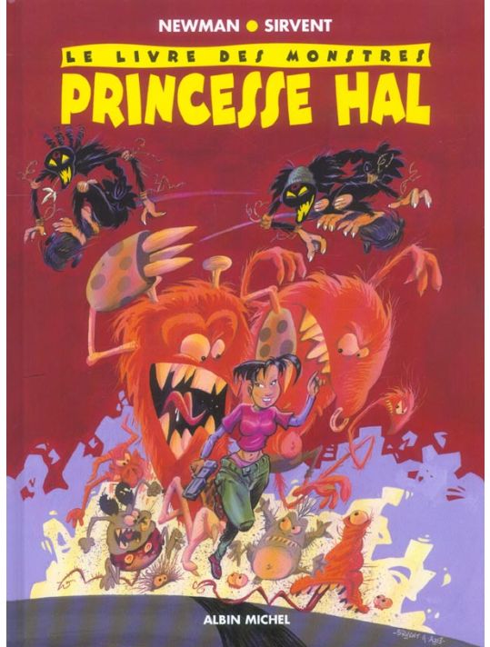 Le livre des monstres - princesse Hal main product photo