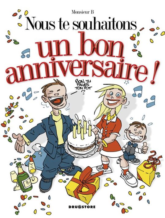 nous te souhaitons un bon anniversaire main product photo