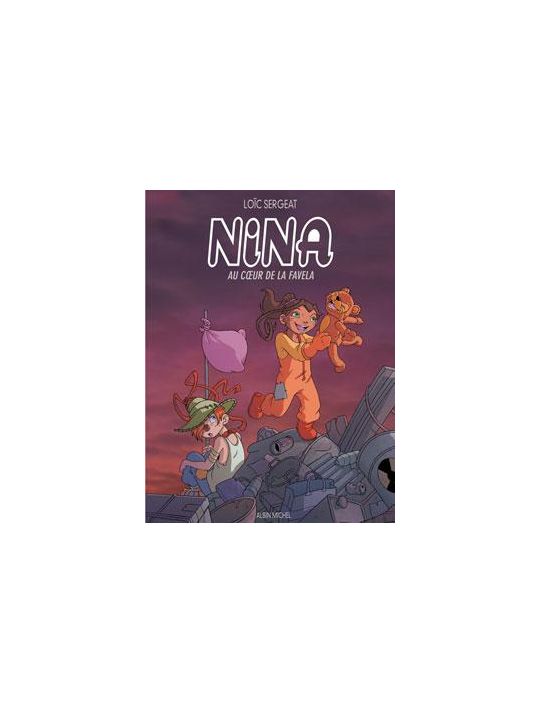 nina ; au coeur de la favela main product photo