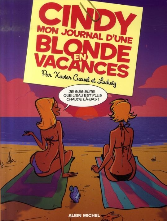 cindy ; mon journal d'une blonde en vacances main product photo