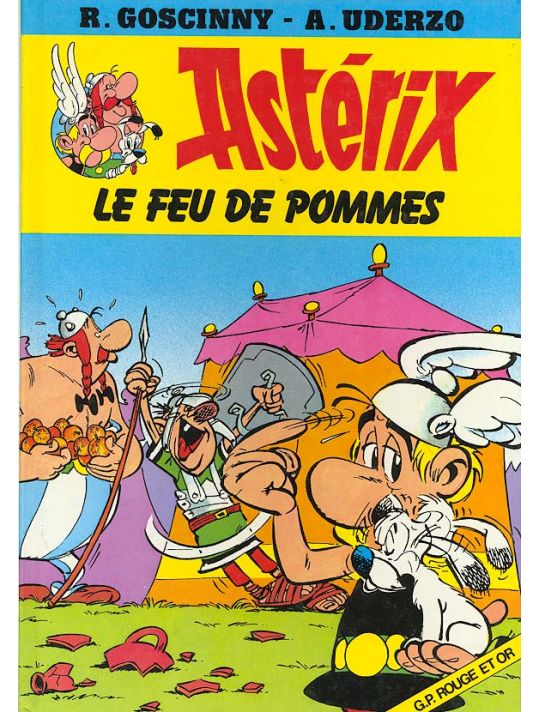 Astérix (Rouge et Or) tome 4 - Le feu de pommes main product photo