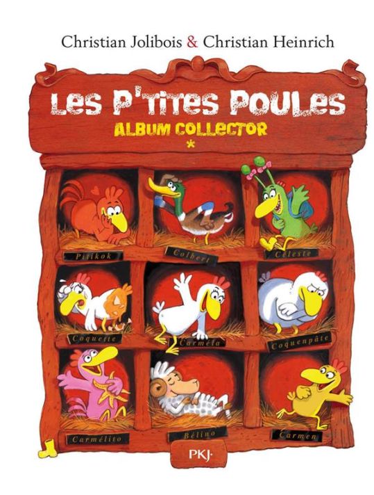 Les P'tites Poules - collector tomes1 à 4 main product photo