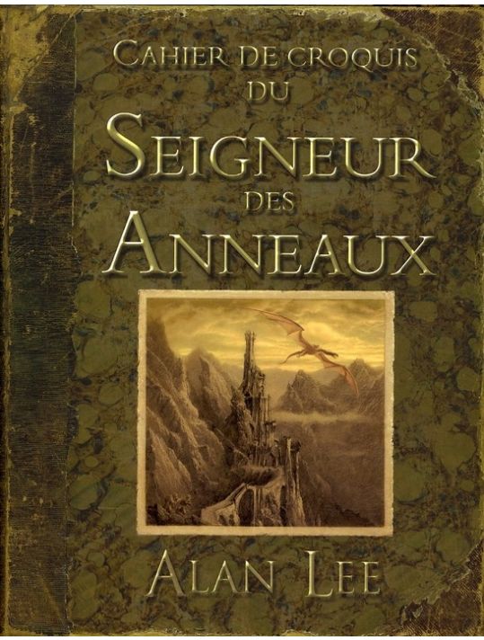 cahier de croquis du seigneur des anneaux main product photo