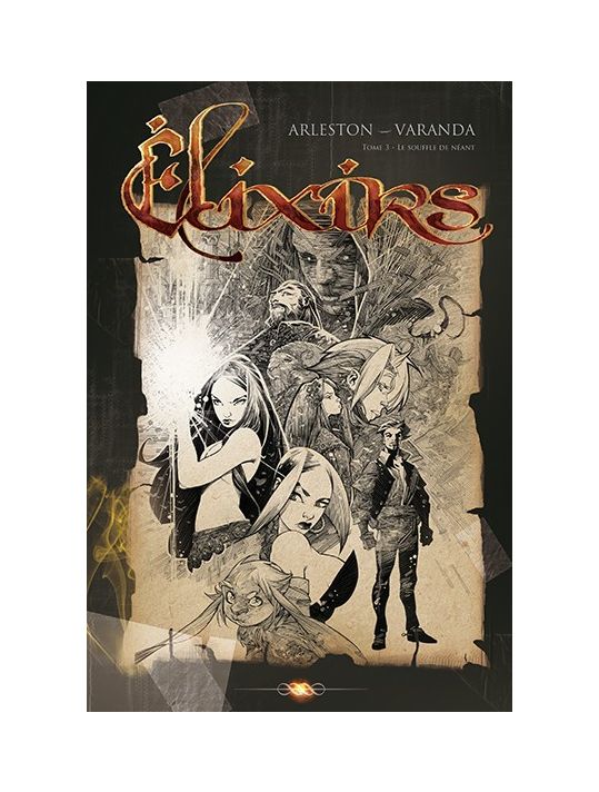 tirage de tête Elixirs tome 3 - Le souffle du néant main product photo