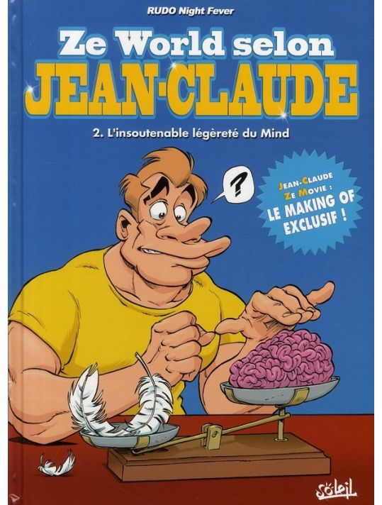 ze world selon jean-claude tome 2 - l’insoutenable légèreté du mind main product photo