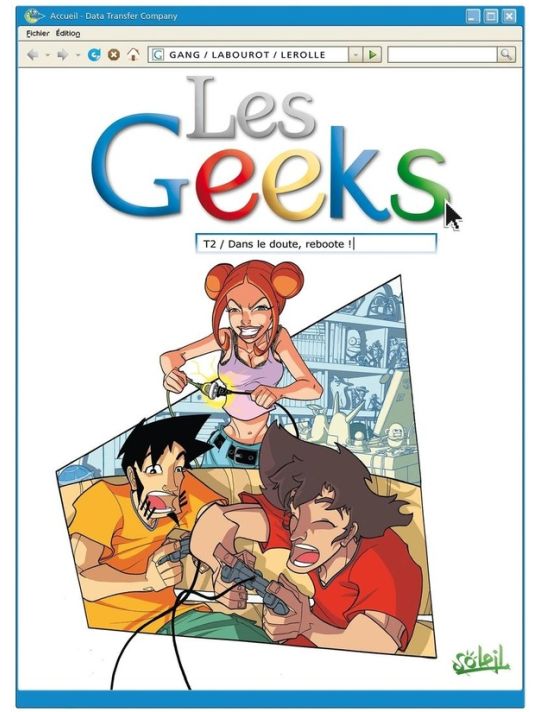 les geeks tome 2 - dans le doute, reboote ! main product photo