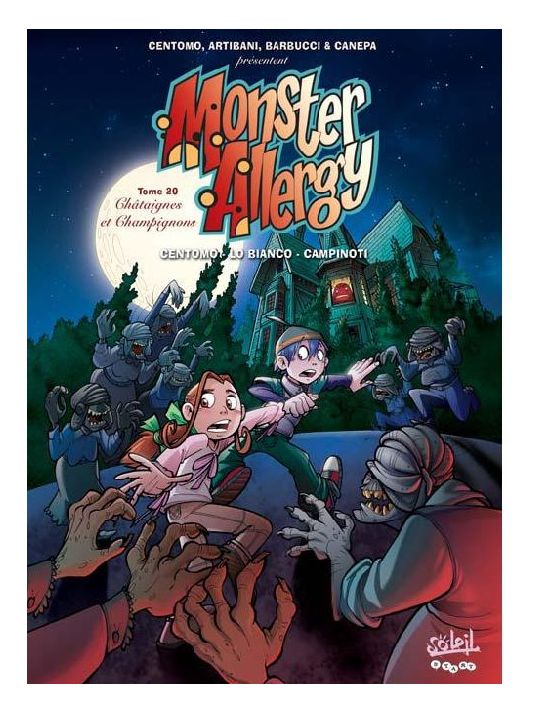 monster allergy tome 20 - châtaignes et champignons main product photo