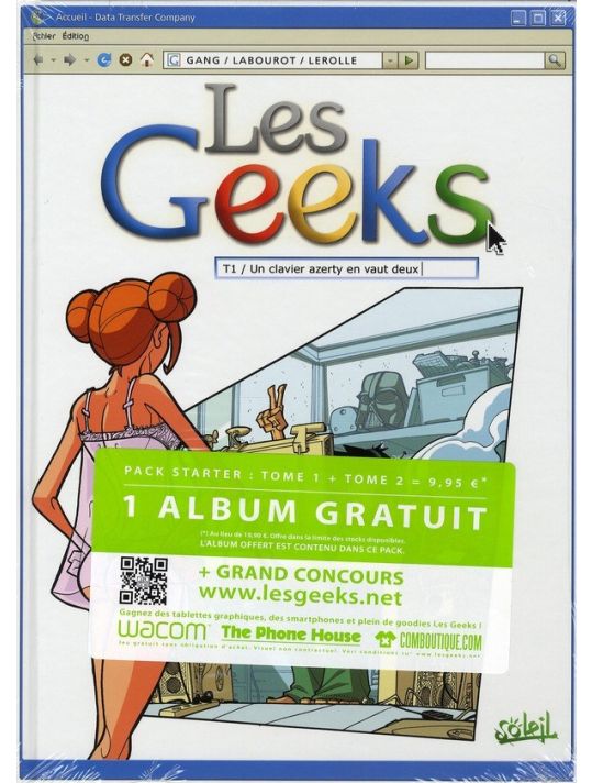 les geeks - tome 1 gratuit et tome 2 main product photo