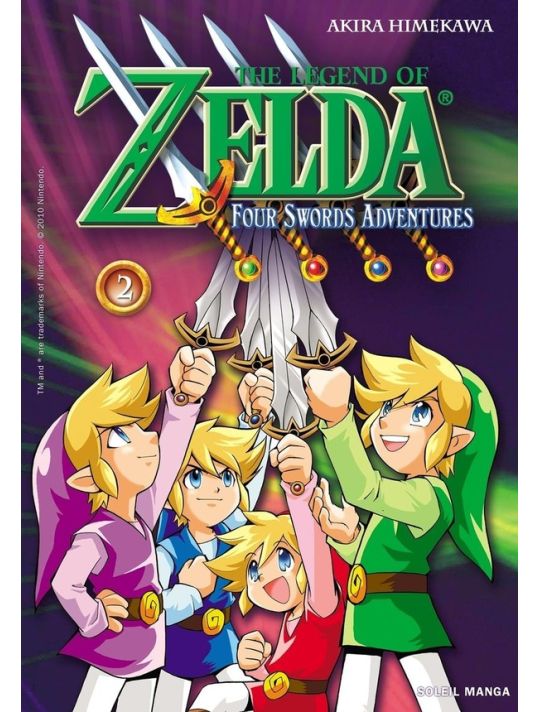 The legend of Zelda tome 9 - four swords adventure tome 2 main product photo