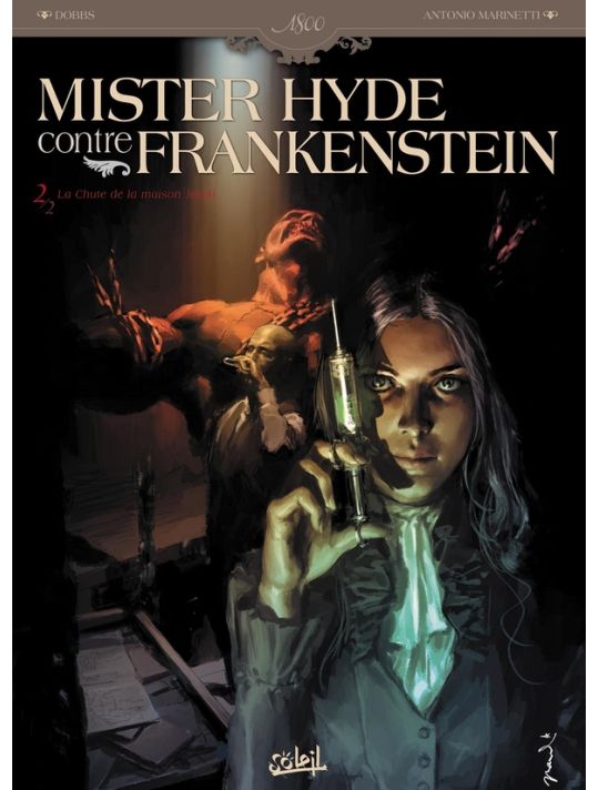 mister hyde contre frankenstein tome 2 - la chute de la maison jekyll main product photo