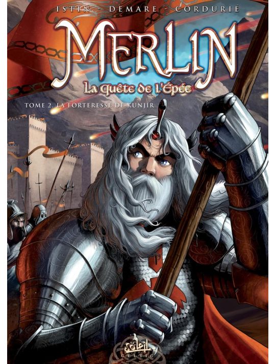 merlin la quête de l'épée tome 2 - la forteresse de kur main product photo