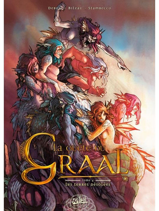 La quête du Graal tome 4 - les terres désolées main product photo