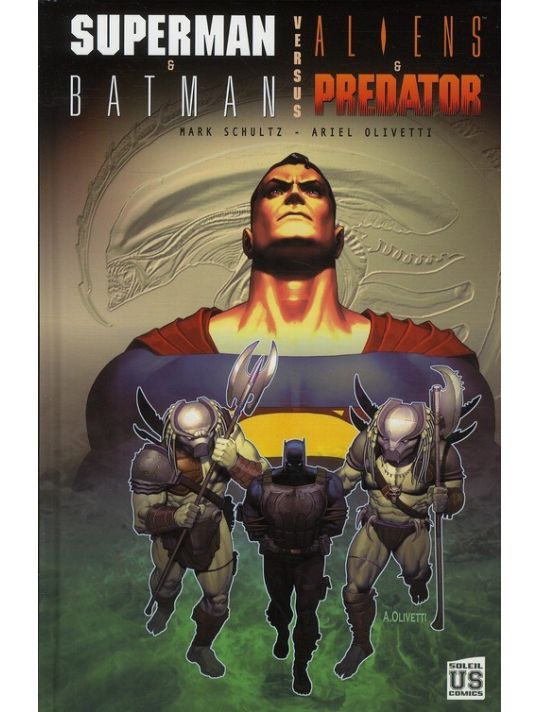 SUPERMAN et BATMAN vs ALIENS et PREDATOR main product photo