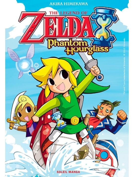 Zelda tome 10 - phantom of hourglass main product photo
