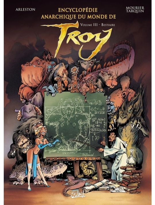 Encyclopédie anarchique du monde de Troy tome 3 - le bestiaire main product photo