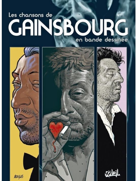 les chansons de Gainsbourg en bande dessinée ; intégrale main product photo