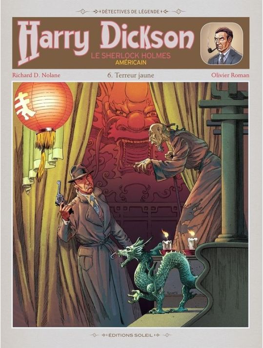 Harry Dickson, Le Sherlock Holmes Américain Tome 6 - Terreur Jaune main product photo