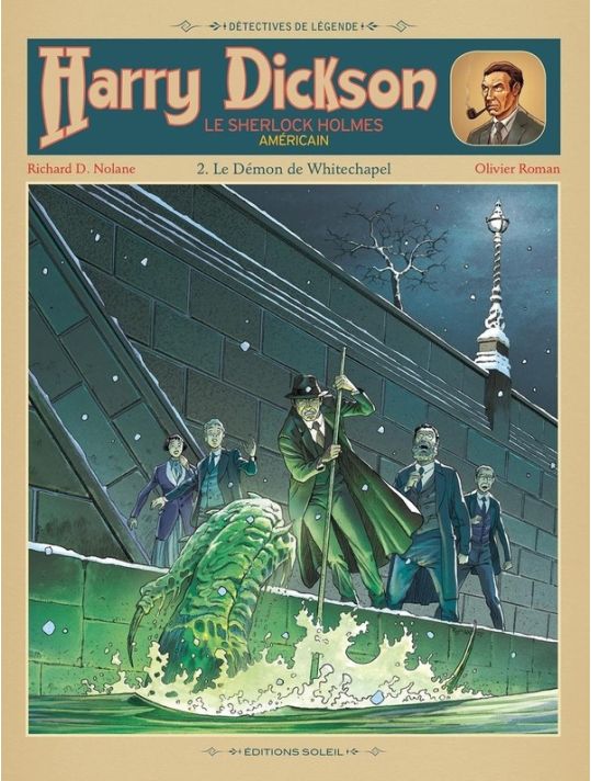 Harry Dickson, Le Sherlock Holmes Américain Tome 2 - Le Démon De Whitechapel main product photo