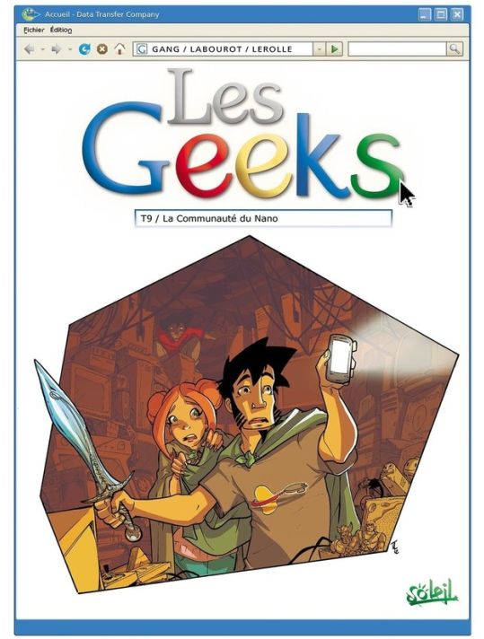 les geeks tome 9 - la communauté du nano main product photo