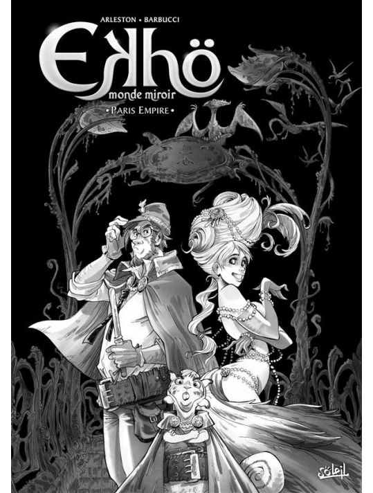 Ekhö monde miroir tome 2 - Édition luxe noir et blanc main product photo