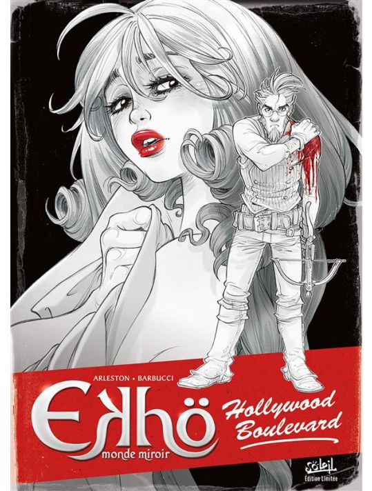 Ekhö monde miroir tome 3 - Édition luxe noir et blanc main product photo