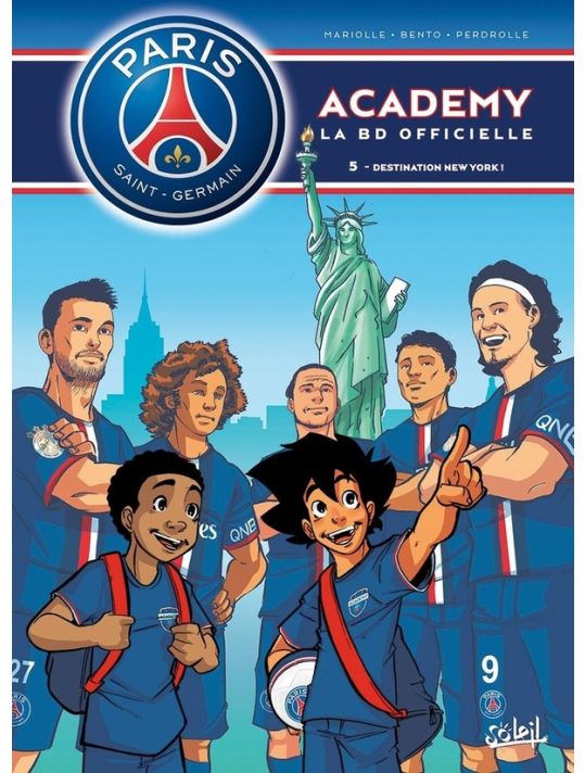 PSG Academy tome 5 - Destination New York ! main product photo