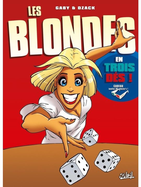 Les Blondes en 3D tome 4 - Les Blondes en trois dés ! (+ lunettes 3D) main product photo