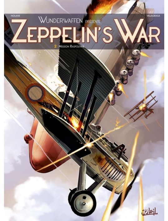 Wunderwaffen présente Zeppelin's war tome 2 main product photo