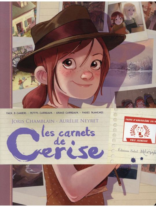 Pack 3 cahiers Les carnets de Cerise main product photo