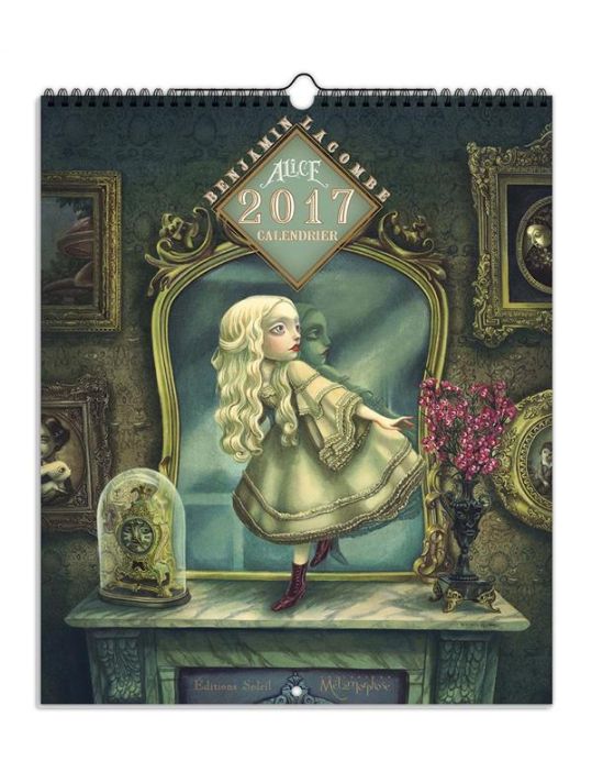 Alice de l'autre côté du miroir - calendrier 2017 main product photo