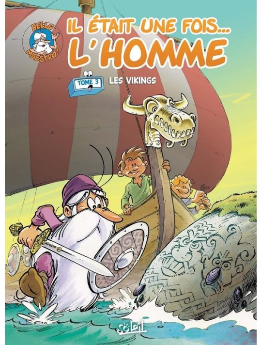 Il était une fois l'homme tome 3 - Les vikings main product photo