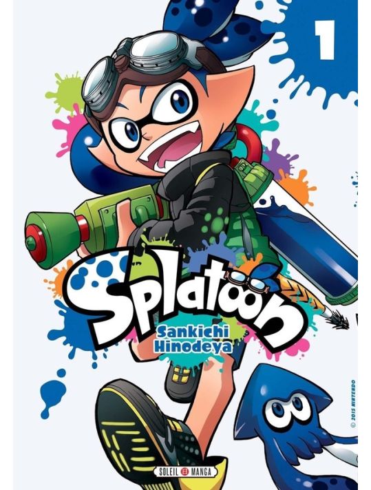 Splatoon tome 1 main product photo