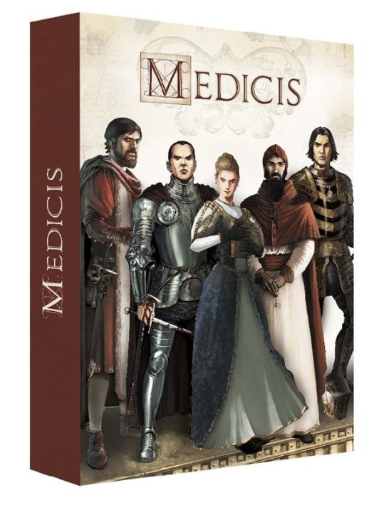 Médicis - coffret tomes 1 à 5 main product photo
